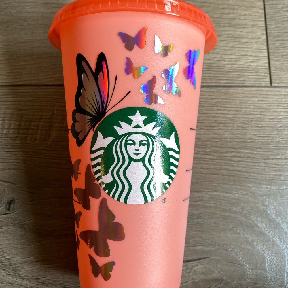 Starbucks changeable color cup